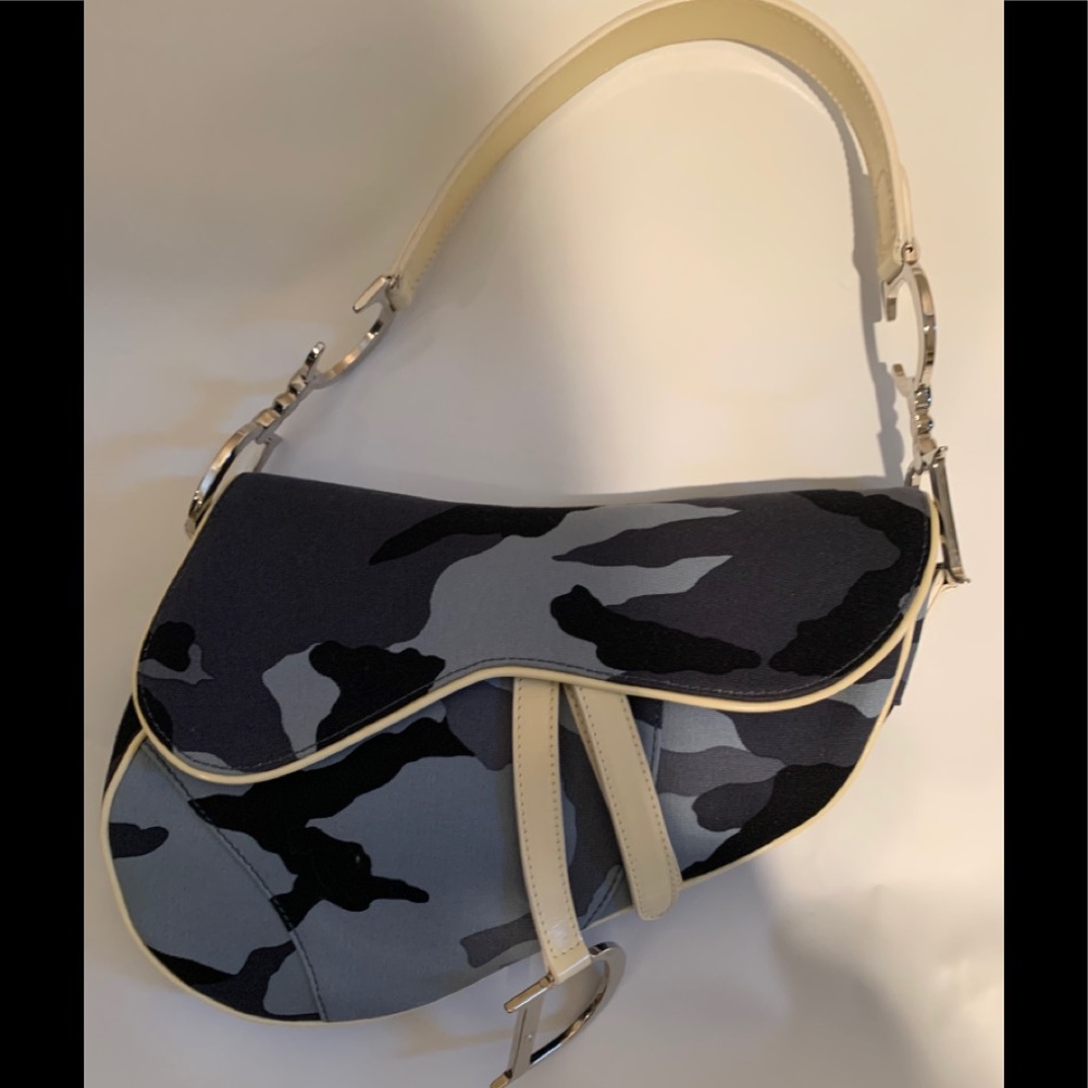 Vintage Dior saddle bag